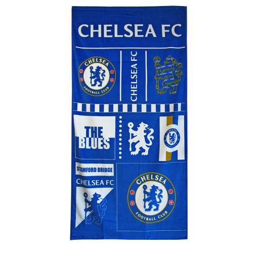 Chelsea FC ผ้าขนหนู เชลซี The Blues สีน้ำเงิน