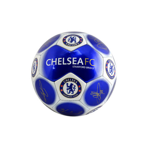Chelsea ลูกฟุตบอล เชลซี พร้อมรูปลายเซ็นต์นักเตะ
