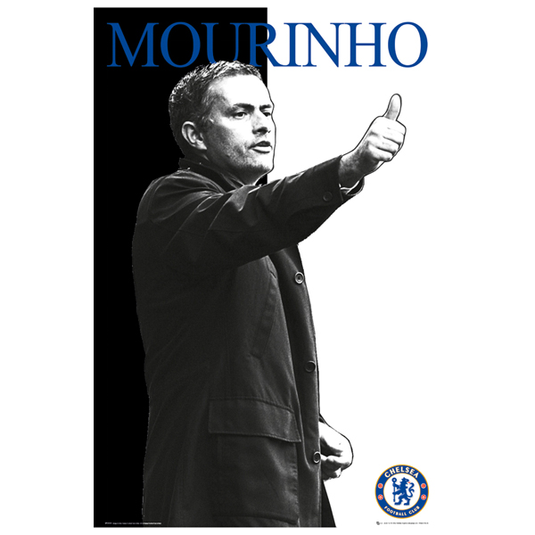 Chelsea Football Poster - Jose Mourinho