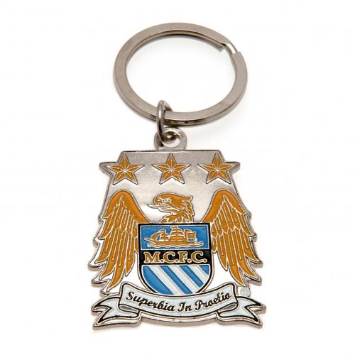 Manchester City FC พวงกุญแจ ตราสโมสรฟุตบอล แมนเชสเตอร์ ซิตี้