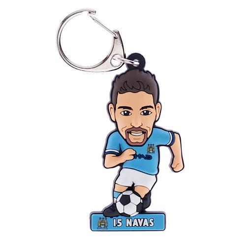 SoccerBuddies Man City พวงกุญแจ PVC แมนซิตี้ Jesus Navas