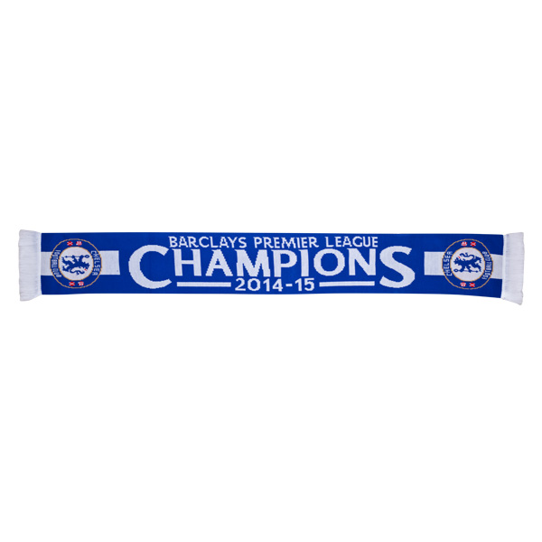 Chelsea FC ผ้าพันคอเชลซี แชมป์บาร์เคลย์ พรีเมียร์ลีก 2015