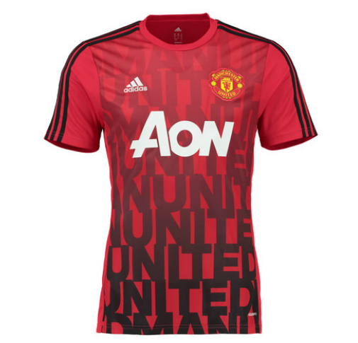 Manchester United Home Pre-Match Shirt 2015:16 2