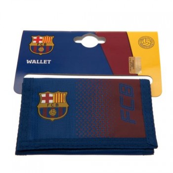 FC Barcelona กระเป๋าสตางค์ บาร์เซโลน่า ผ้าไนล่อน สีแดงสลับน้ำเงิน-4