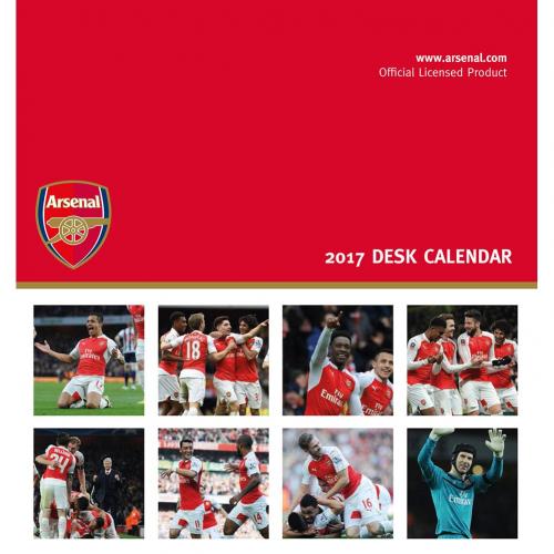 Arsenal FC ปฏิทินตั้งโต๊ะ 2017 อาร์เซน่อล-1