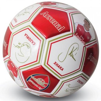 Arsenal FC ลูกฟุตบอล อาร์เซน่อล รูปนักฟุตบอลพร้อมลายเซ้นต์-2