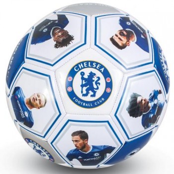Chelsea ลูกฟุตบอล เชลซี ลายนักฟุตบอลพร้อมลายเซ้นต์-1